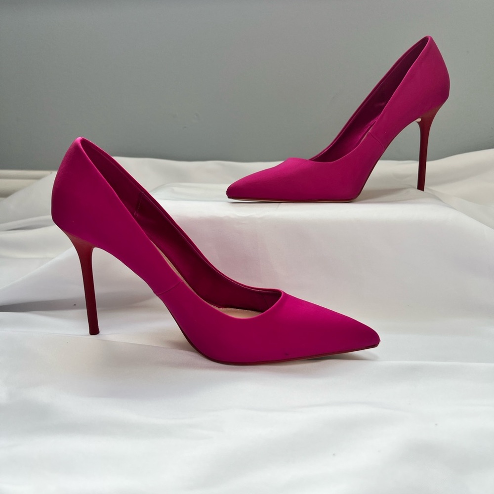 Zara Vibrant Pink Heels